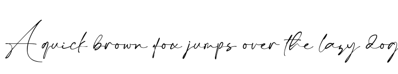 Preview of Dontheus Regular font