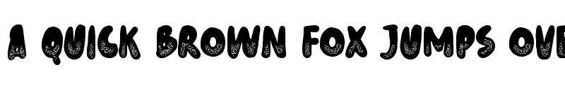 Preview of Donut Know Regular font