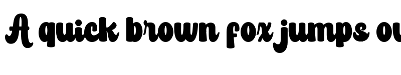 Preview of Donute Regular font