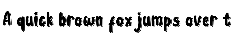 Preview of Donuts Regular font