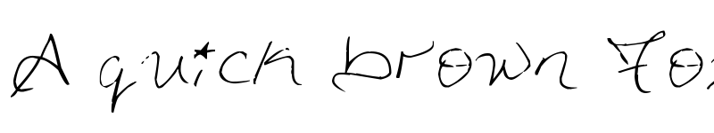 Preview of DorkifiedDistortion Regular font