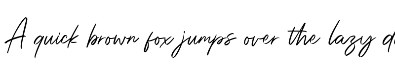 Preview of Dorothy Regular font