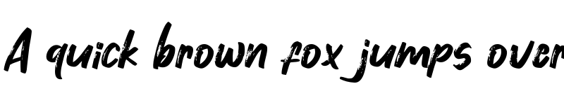 Preview of Dosen Killer Regular font