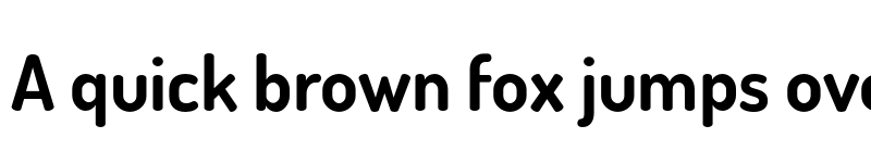 Preview of Dosis Bold font