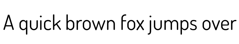 Preview of Dosis Book font