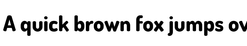 Preview of Dosis ExtraBold font