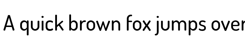 Preview of Dosis Medium font