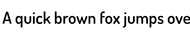 Preview of Dosis SemiBold font