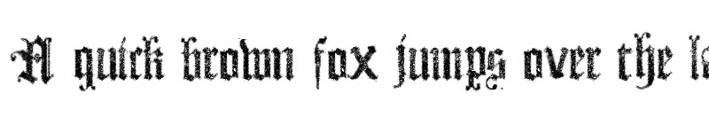 Preview of Dots Land Gotika Bold font