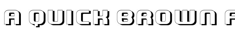 Preview of Double Dose Shadow Regular font