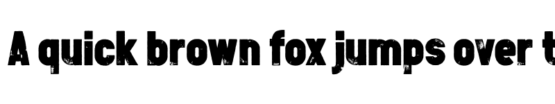 Preview of Double Tracker Regular font