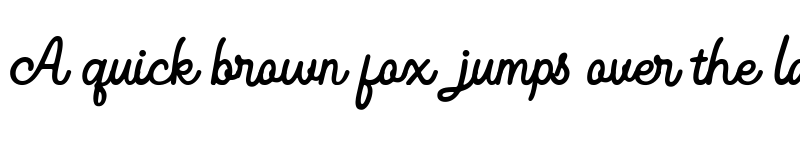 Preview of Dountyland Regular font