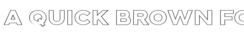 Preview of Downey Outline Black font