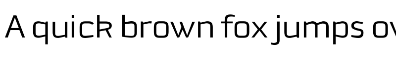 Preview of Downtempo Light Regular font