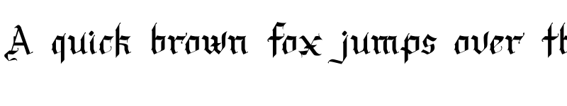 Preview of Draculie Free Trial Regular font