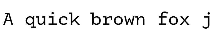 Preview of Drafting* Mono Regular font