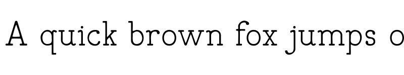 Preview of Draftside Regular font