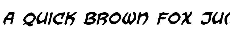 Preview of Dragonbones BB Bold font