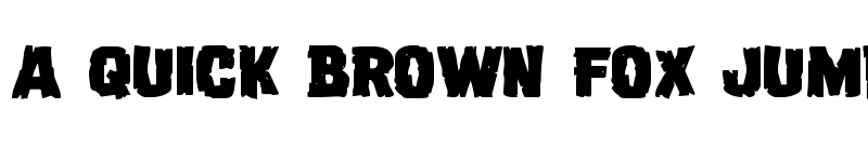 Preview of Dread Ringer Expanded Expanded font