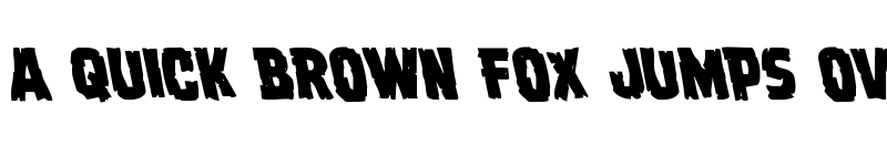 Preview of Dread Ringer Leftalic Italic font