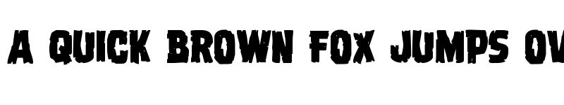 Preview of Dread Ringer Regular font