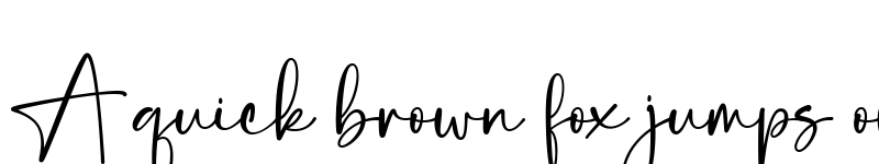 Preview of Dream Girl Regular font