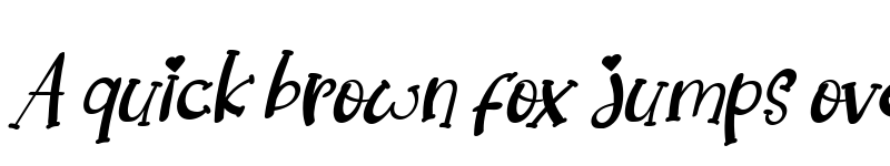 Preview of Dream Koala Italic font