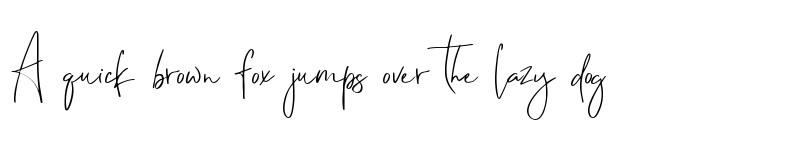 Preview of Dream of spring Regular font