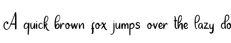 Preview of Dream Unicorn Regular font