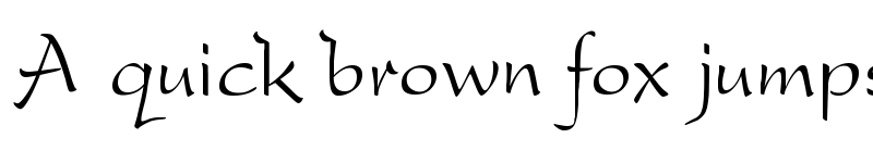 Preview of DreamerOne Regular font