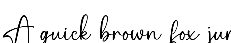 Preview of Dreamline Regular font