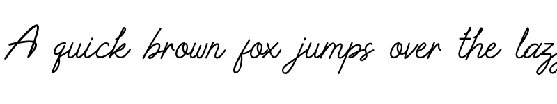 Preview of Drepton Olina Regular font