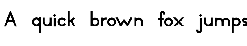 Preview of Dressler Bold font