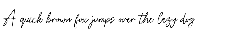 Preview of Drettany Signature Regular font