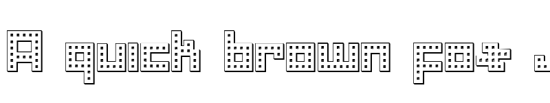 Preview of Drid Herder Outline Outline font