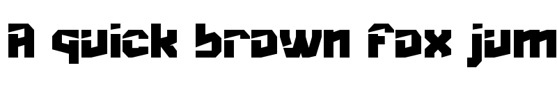 Preview of Drift-Master Regular font