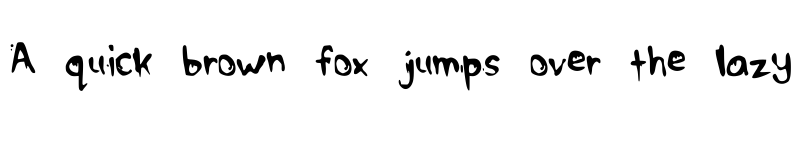 Preview of DrippyMcDrip Medium font