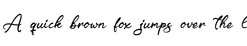 Preview of Driscutty Signature Regular font