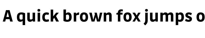 Preview of Drive Bold font