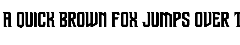 Preview of Drive Corps Regular font