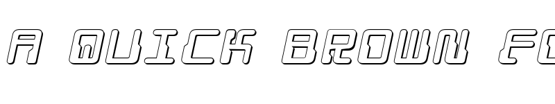 Preview of Droid Lover 3D Expanded Italic Expanded Italic font