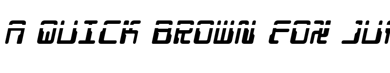 Preview of Droid Lover Laser Italic Italic font