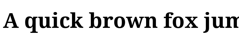 Preview of Droid Serif Bold font