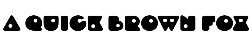 Preview of Droog Heavy font