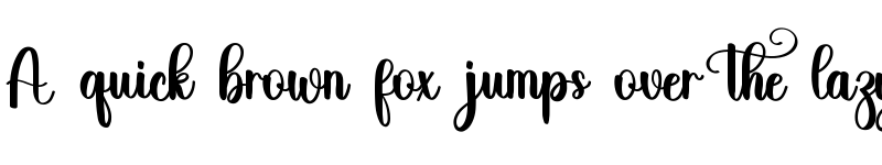 Preview of Dropping Regular font