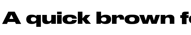 Preview of Druk Wide Bold Bold font