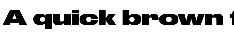 Preview of Druk Wide Trial Heavy font