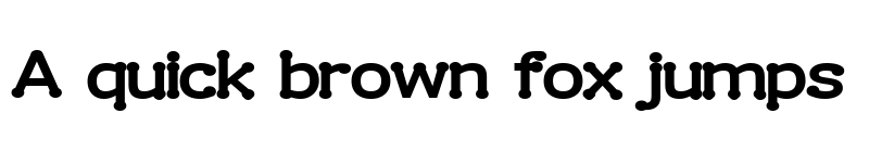 Preview of Drummon Bold font