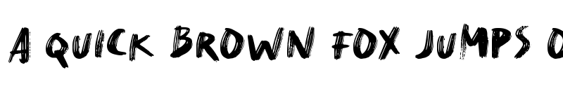 Preview of DryMakerXXS Bold font