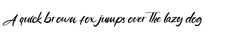 Preview of Duchess Hortons Regular font